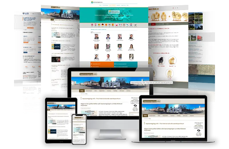 Egyedi Joomla weboldalkészítés referenciák – reszponzív webdesign Sepsiszentgyörgy